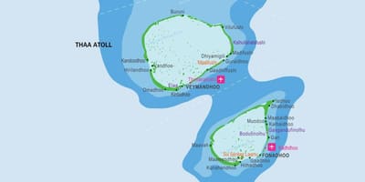 Žemėlapis kandooma maldyvai
