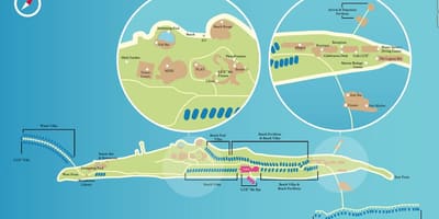 Lux maldyvai resort žemėlapyje
